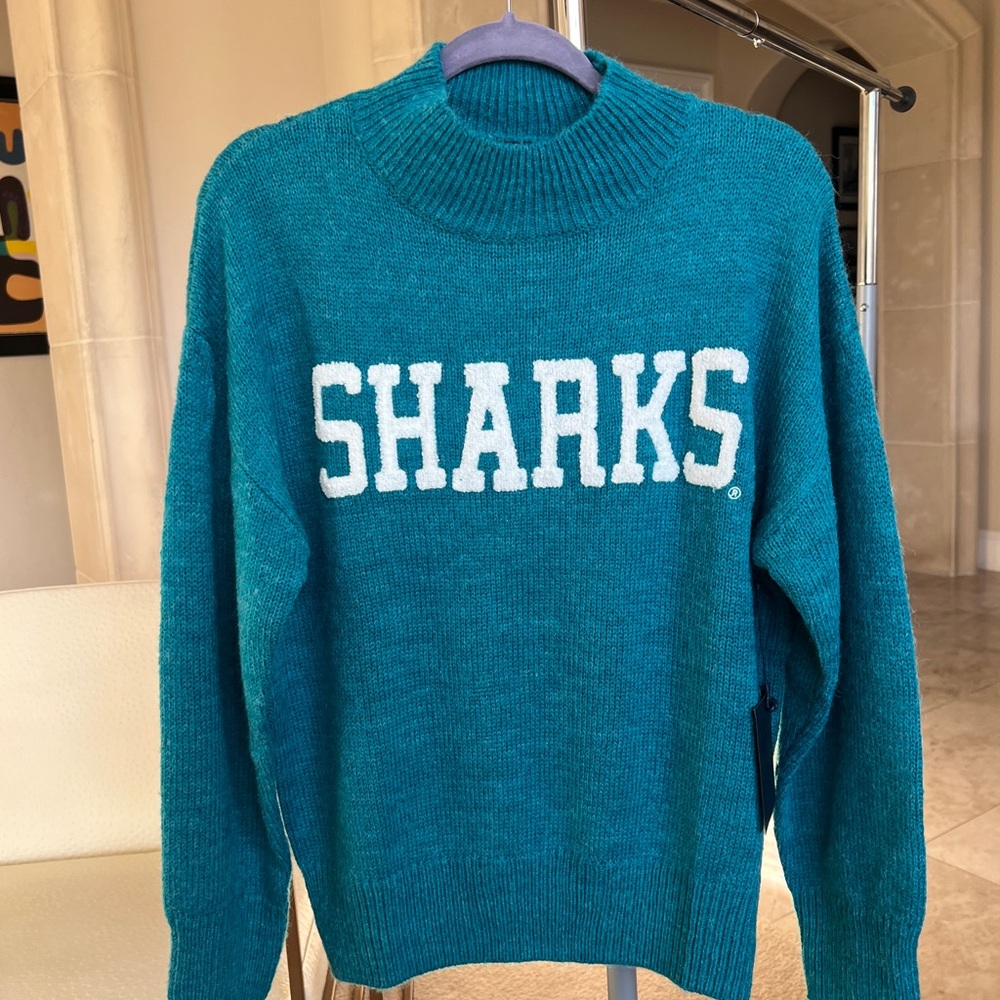 San Jose Varsity SHARKS Sweater by Gameday Social